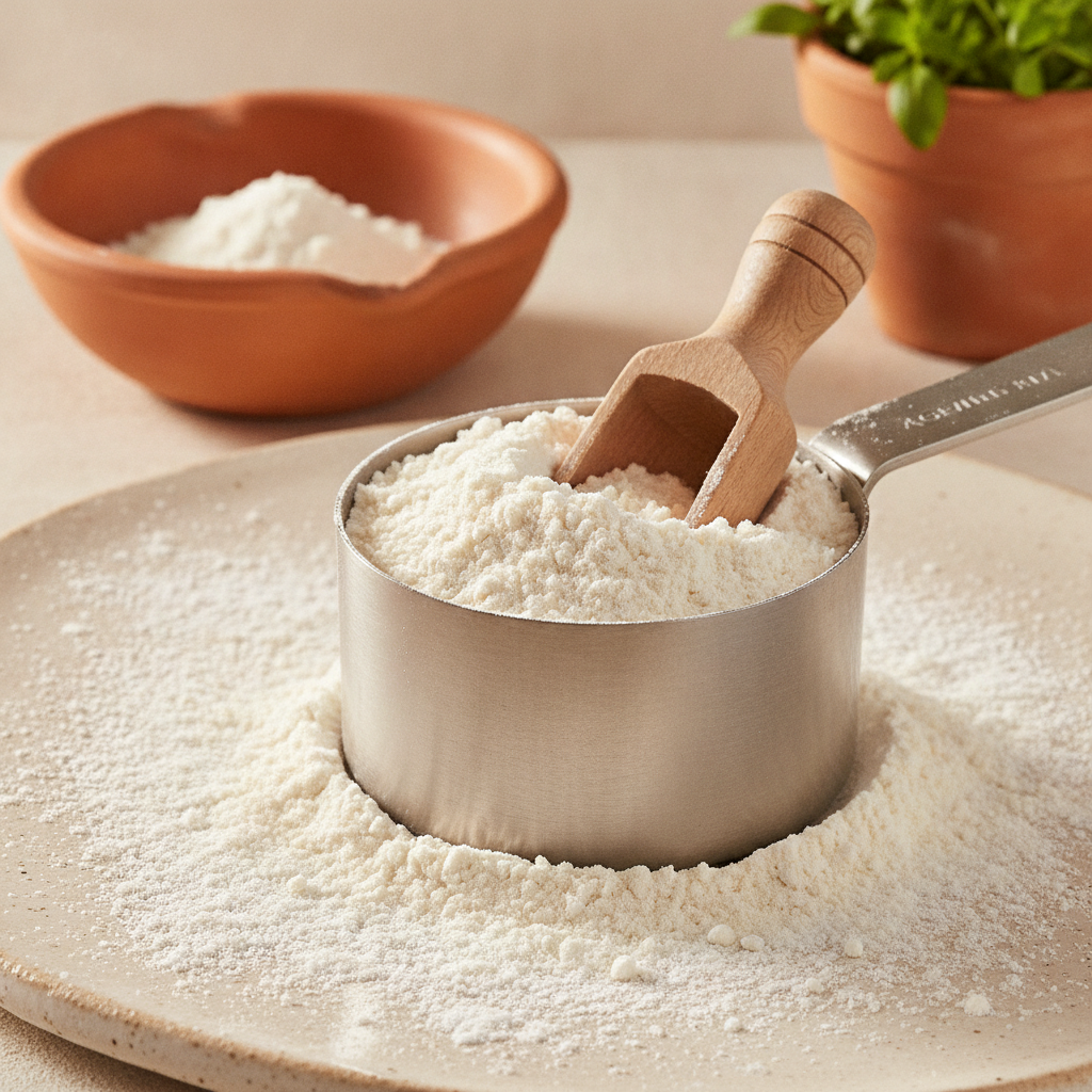 grams in a cup of flour